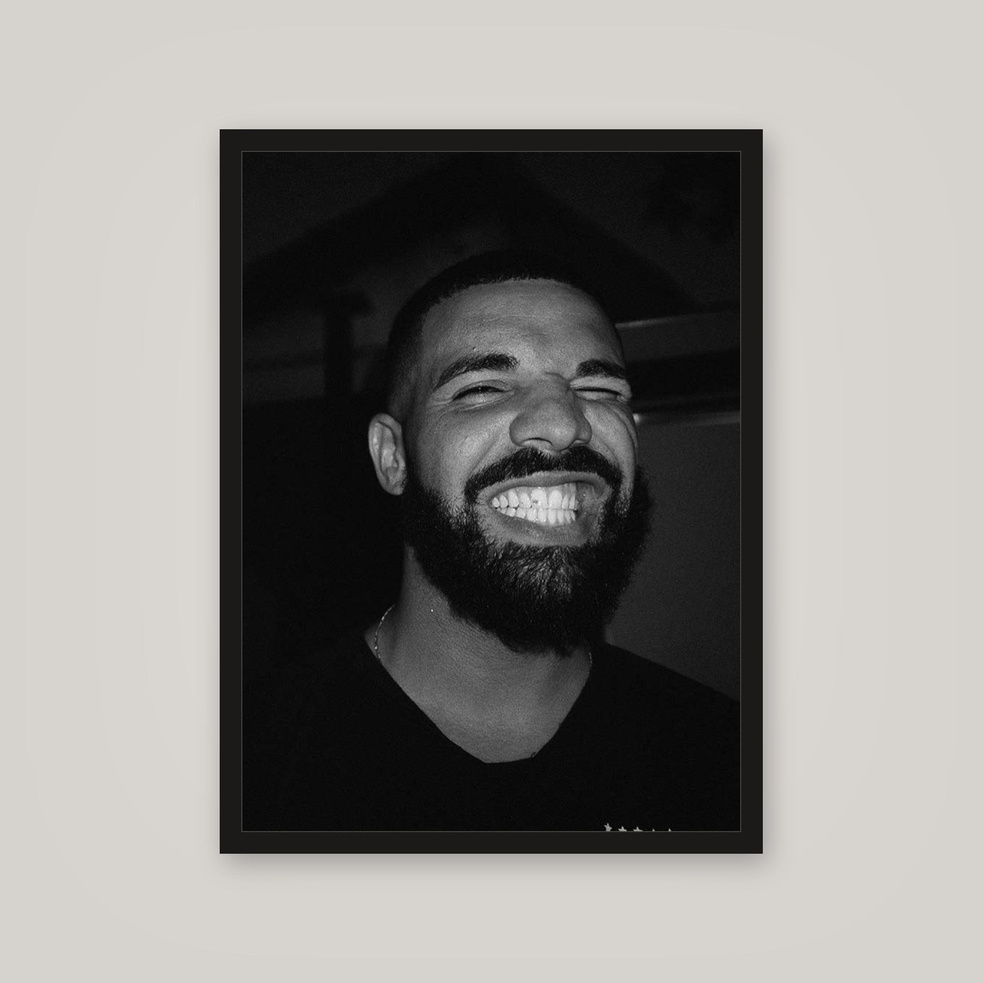 [auto-mockup] B&W DRAKE POSTER - 18 x 24in.