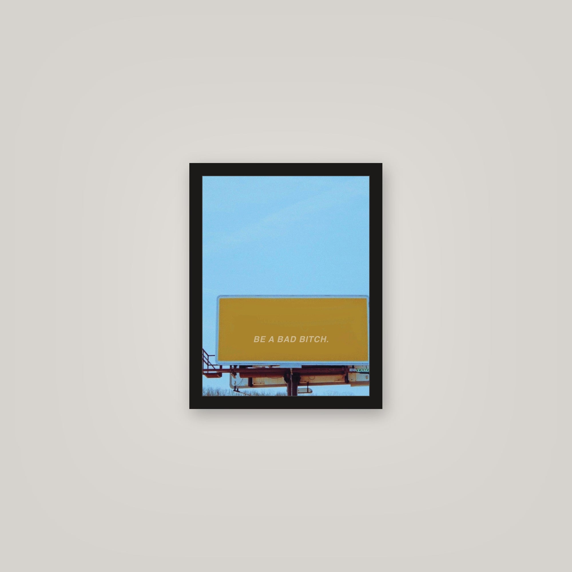 [auto-mockup] BAD B BILLBOARD POSTER - 11 x 14in.