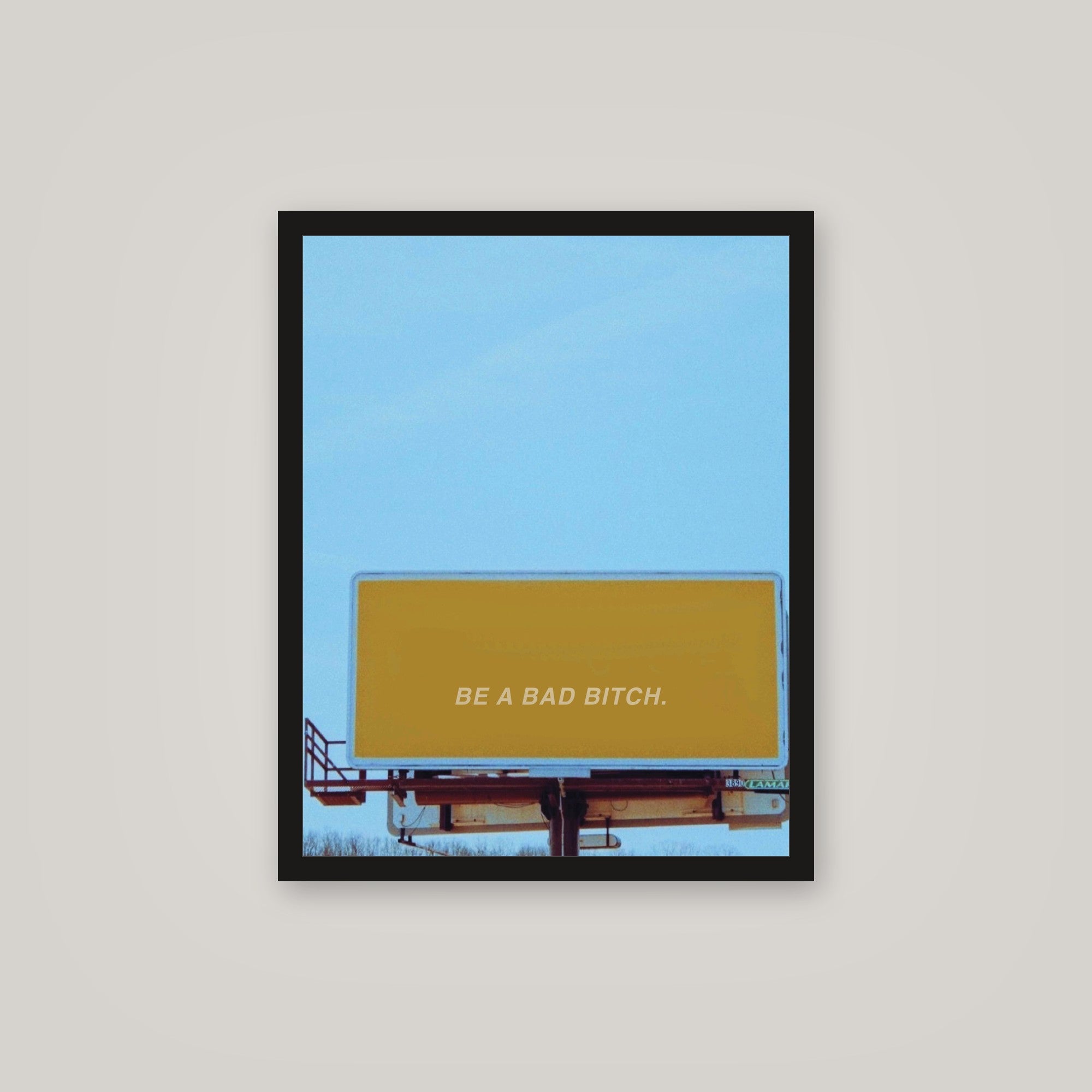 [auto-mockup] BAD B BILLBOARD POSTER - 16 x 20in.