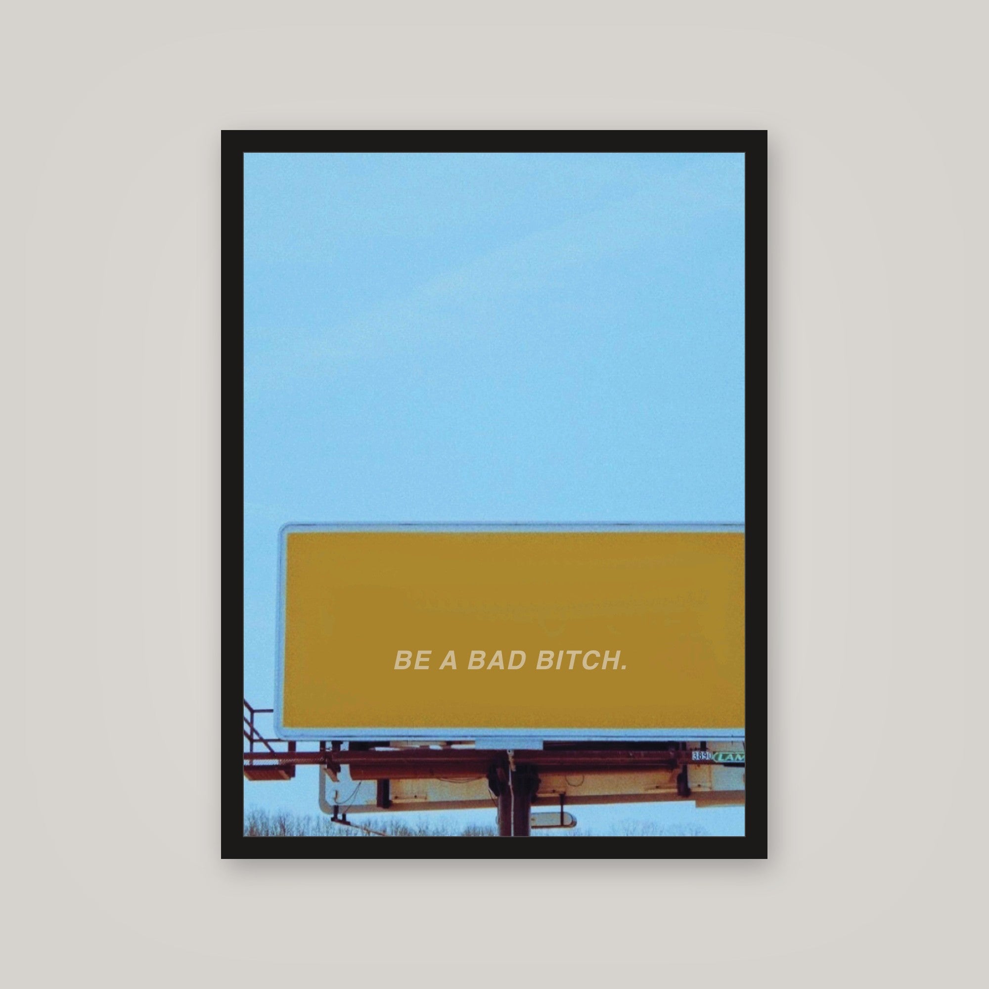 [auto-mockup] BAD B BILLBOARD POSTER - 18 x 24in.