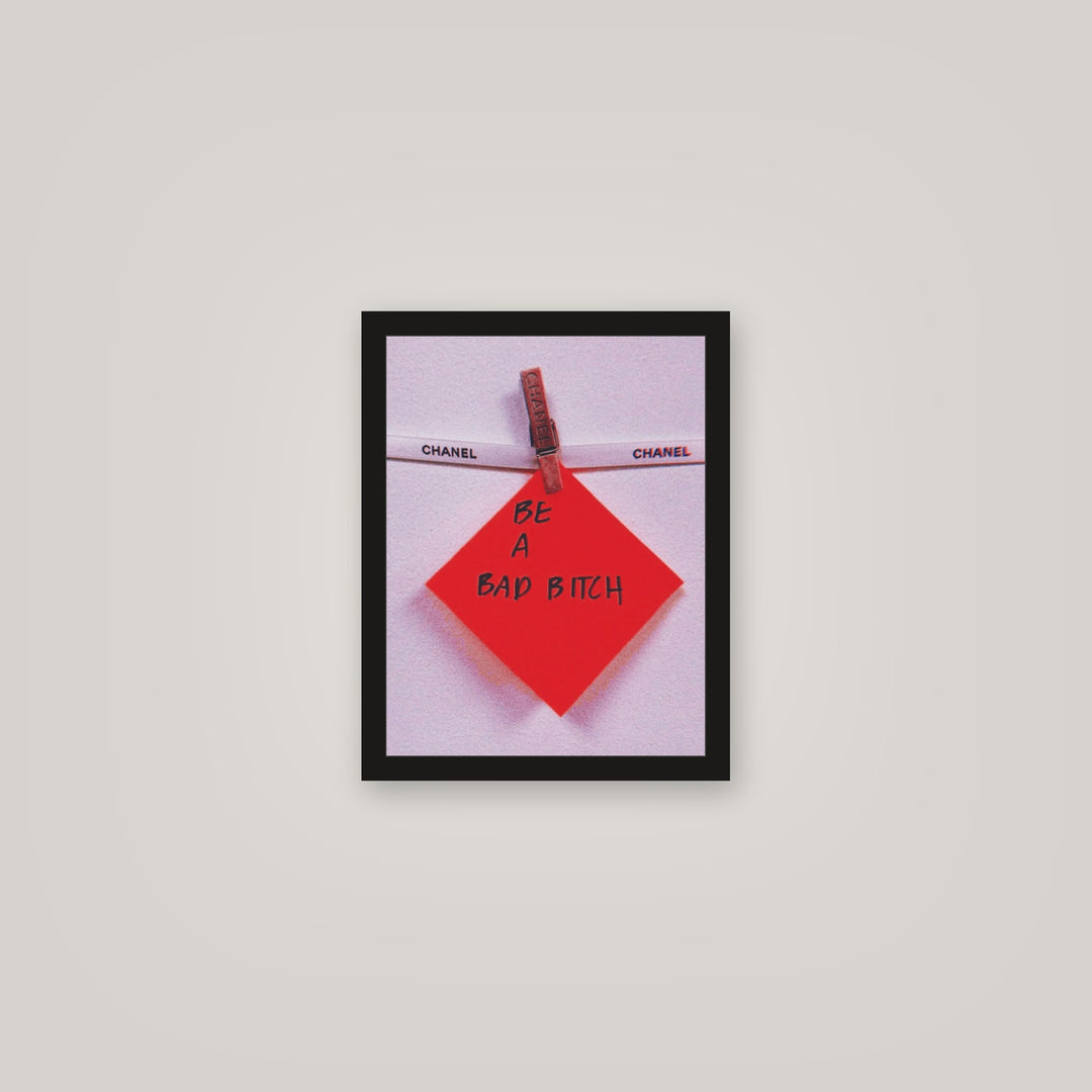 [auto-mockup] BAD BITCH POSTER IN ALL COLORS - 11 x 14in.