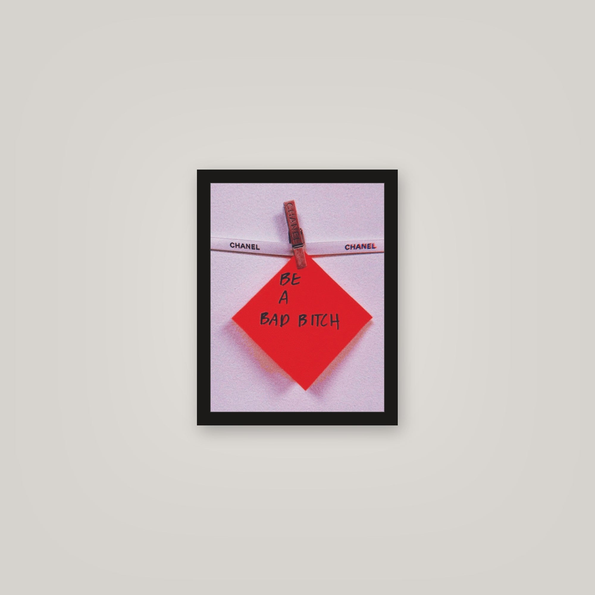 [auto-mockup] BAD BITCH POSTER IN ALL COLORS - 11 x 14in.