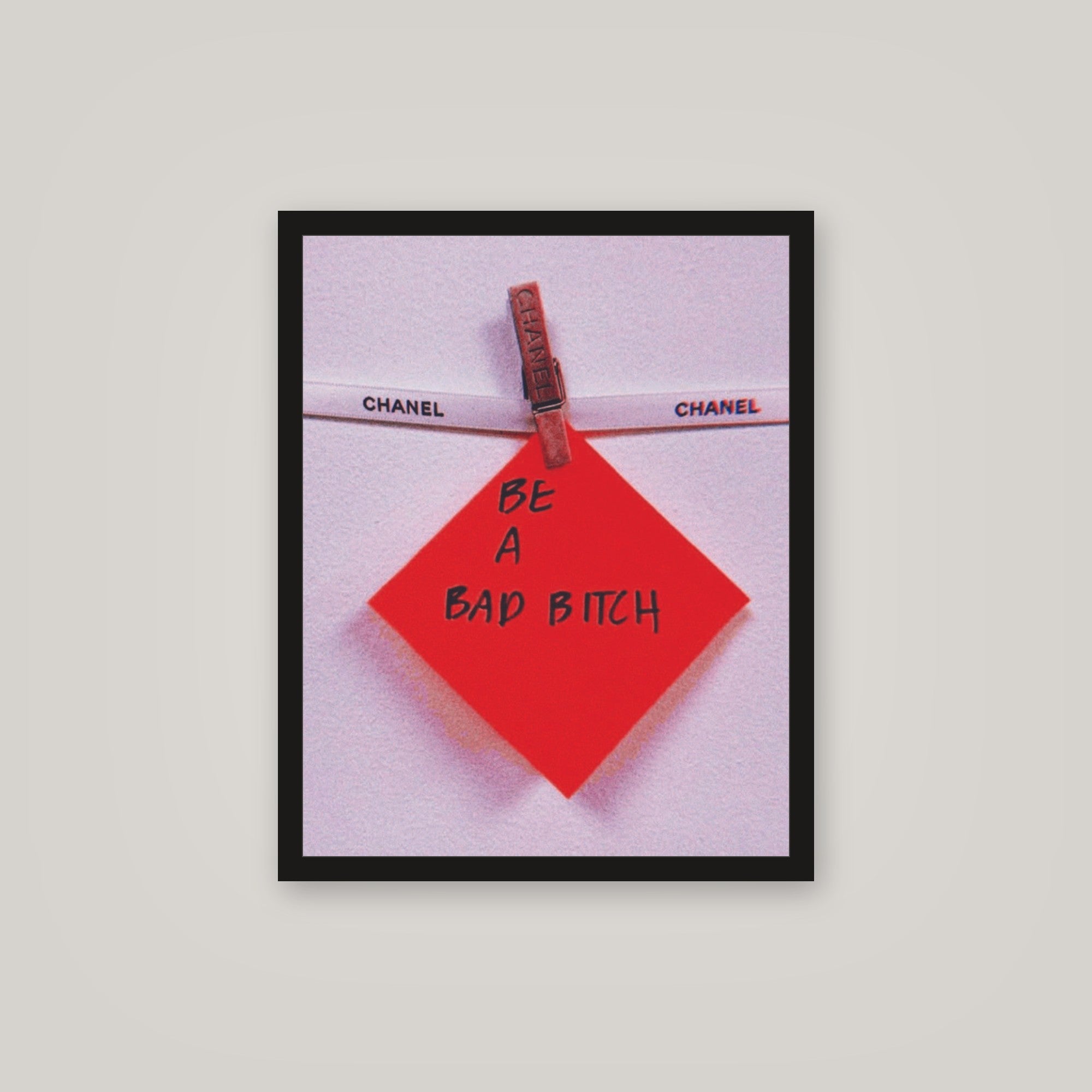 [auto-mockup] BAD BITCH POSTER IN ALL COLORS - 16 x 20in.
