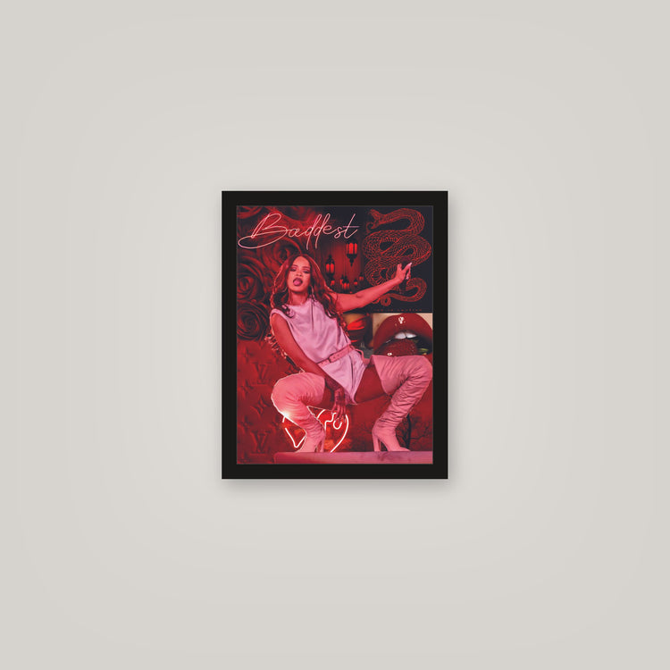 [auto-mockup] BADDEST RIRI POSTER - 11 x 14in.