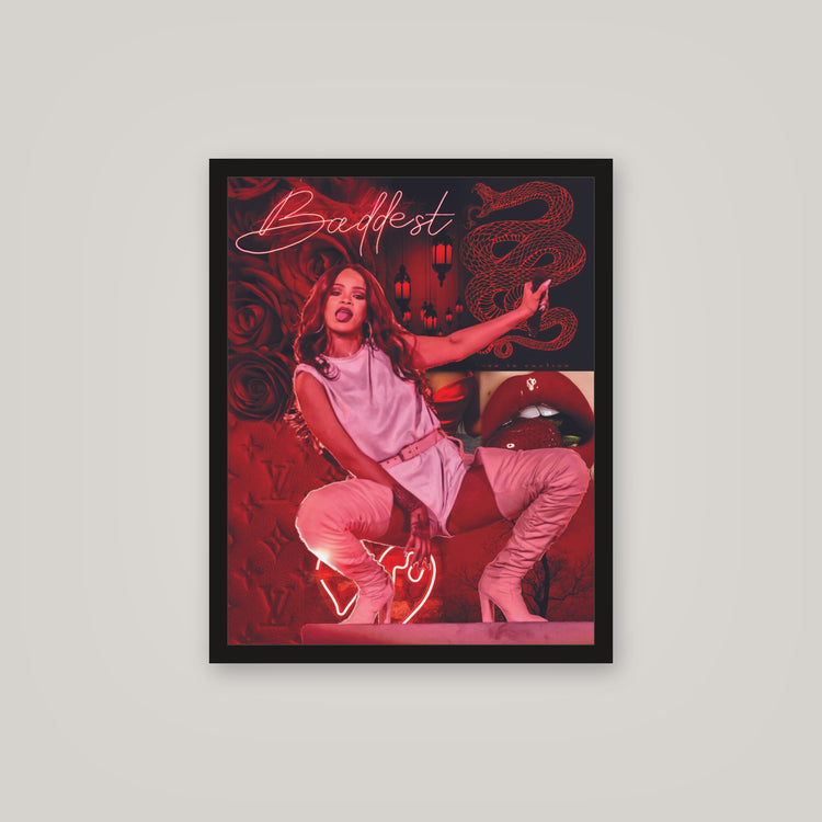 [auto-mockup] BADDEST RIRI POSTER - 16 x 20in.