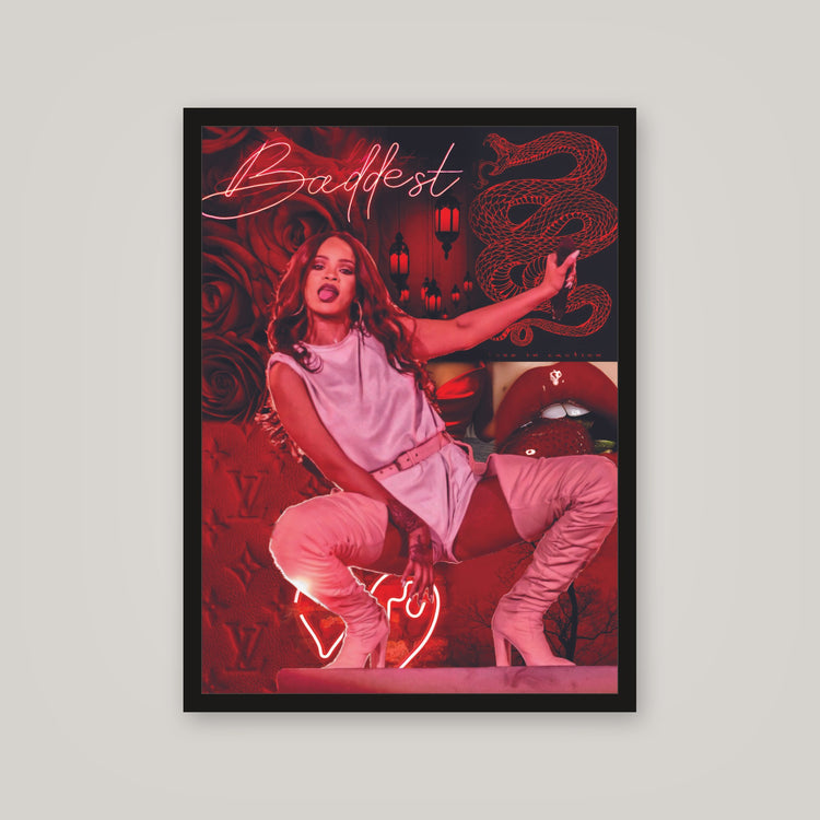 [auto-mockup] BADDEST RIRI POSTER - 18 x 24in.
