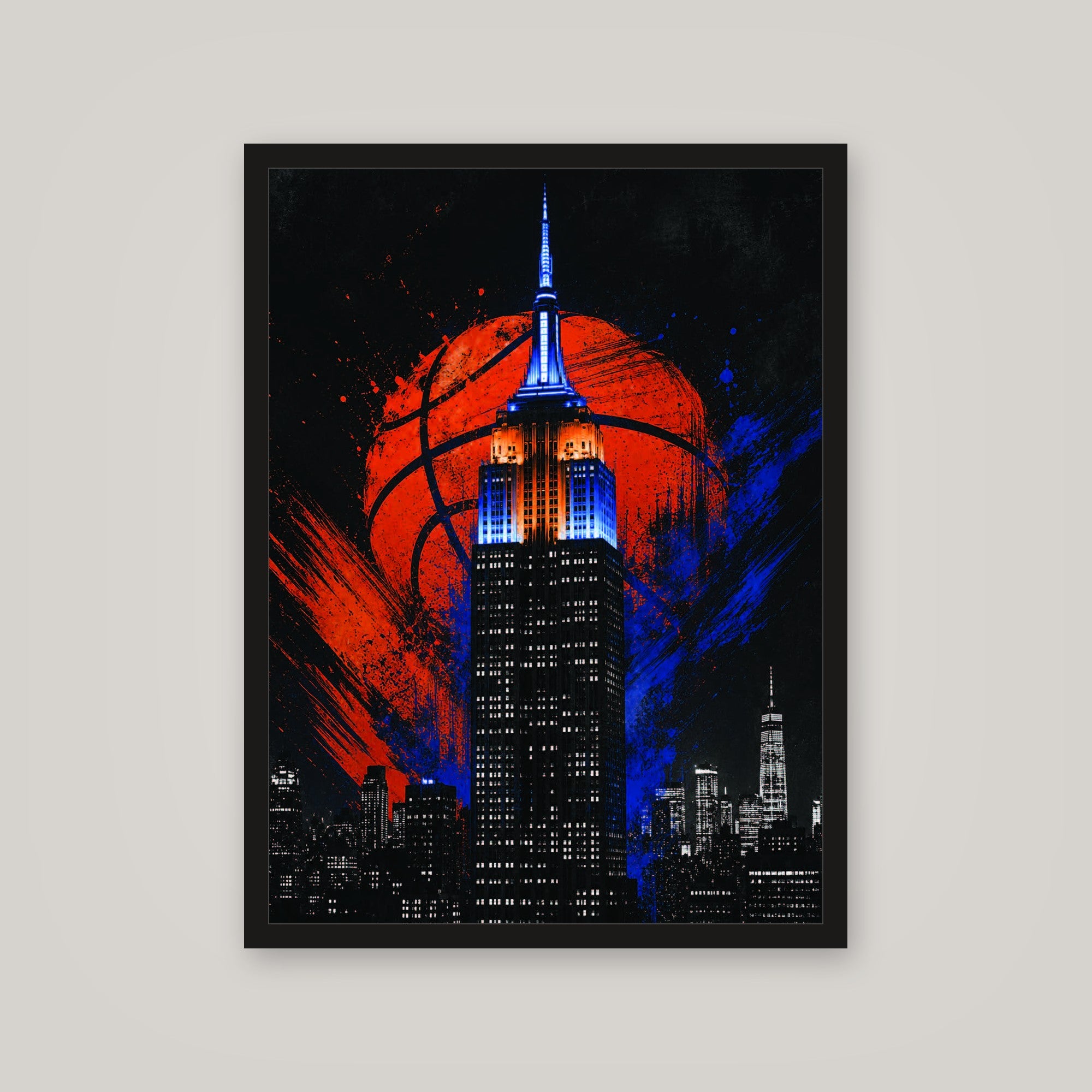 [auto-mockup] BALL IN MY CITY POSTER - 18 x 24in.