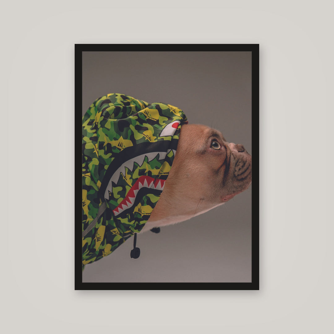 [auto-mockup] BAPE PUP POSTER - 18 x 24in.