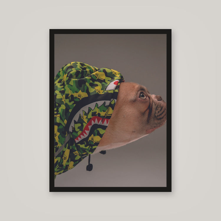 [auto-mockup] BAPE PUP POSTER - 18 x 24in.