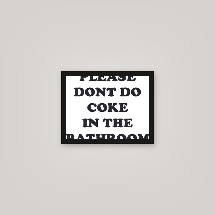 [auto-mockup] BATHROOM RULES POSTER IN MULTIPLE COLORS - 11 x 14 in.