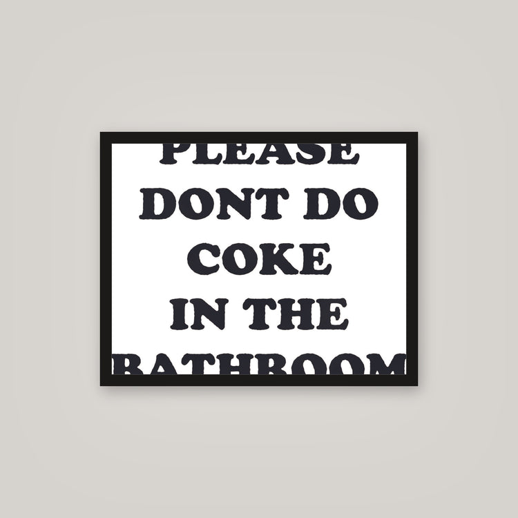 [auto-mockup] BATHROOM RULES POSTER IN MULTIPLE COLORS - 16 x 20in.