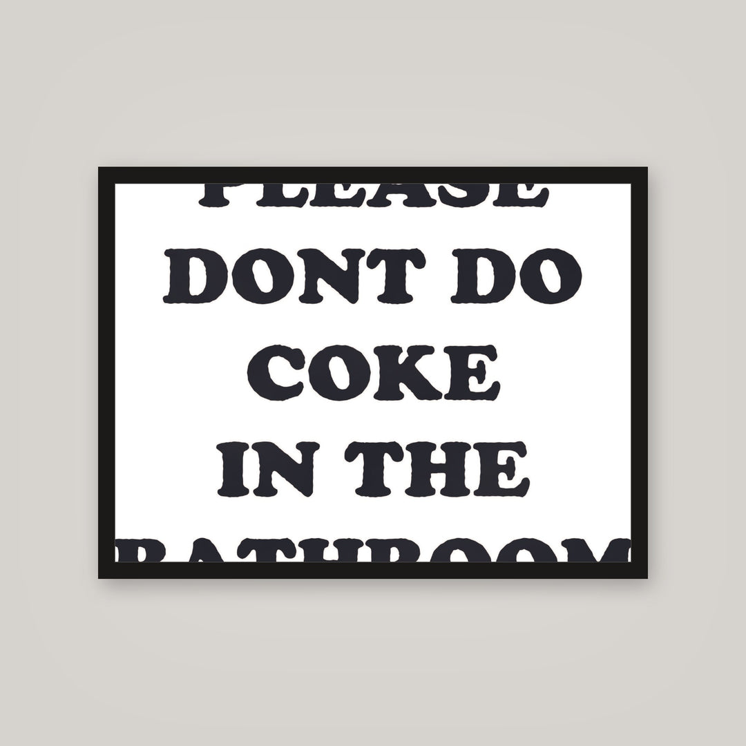 [auto-mockup] BATHROOM RULES POSTER IN MULTIPLE COLORS - 18 x 24in.