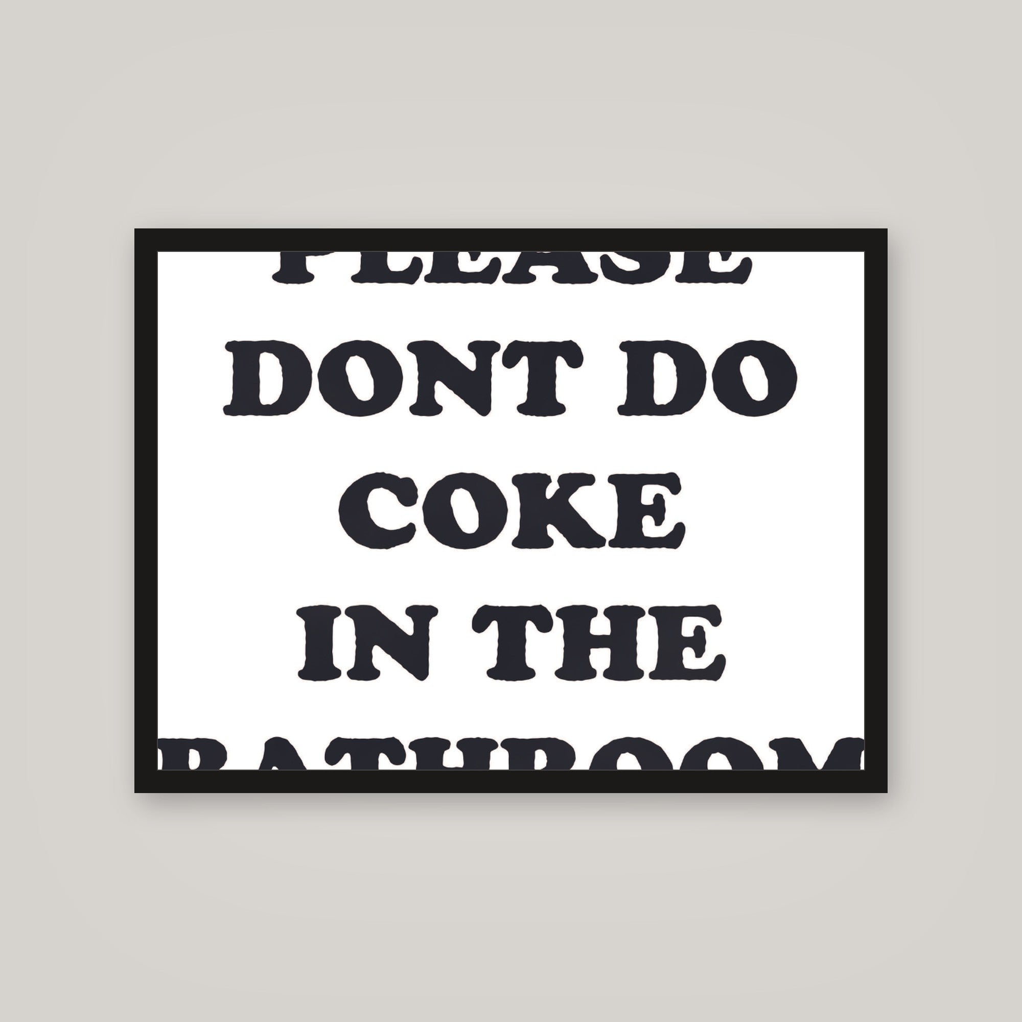 [auto-mockup] BATHROOM RULES POSTER IN MULTIPLE COLORS - 18 x 24in.