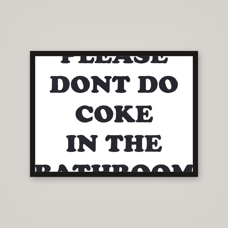 [auto-mockup] BATHROOM RULES POSTER IN MULTIPLE COLORS - 18 x 24in.