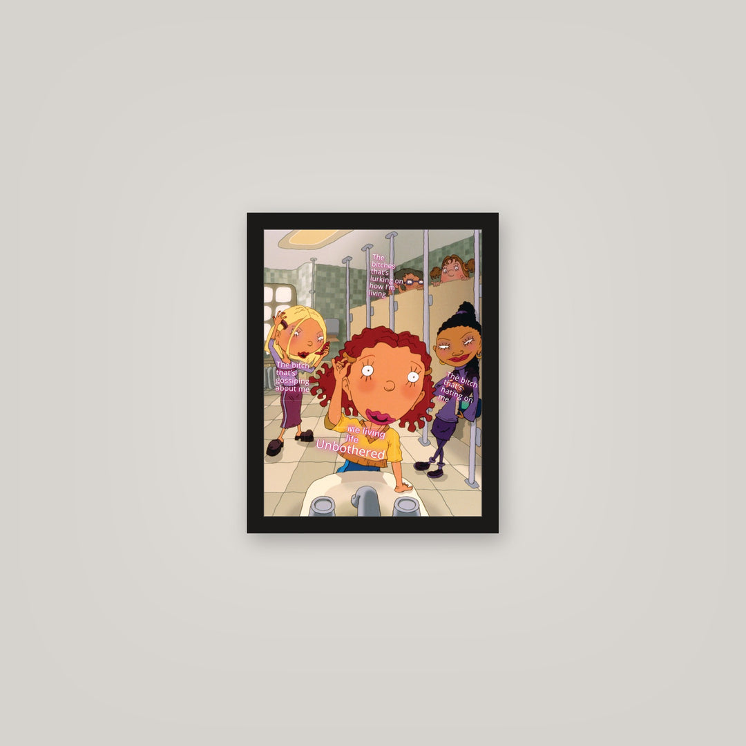[auto-mockup] BATHROOM VIBES POSTER - 11 x 14in.