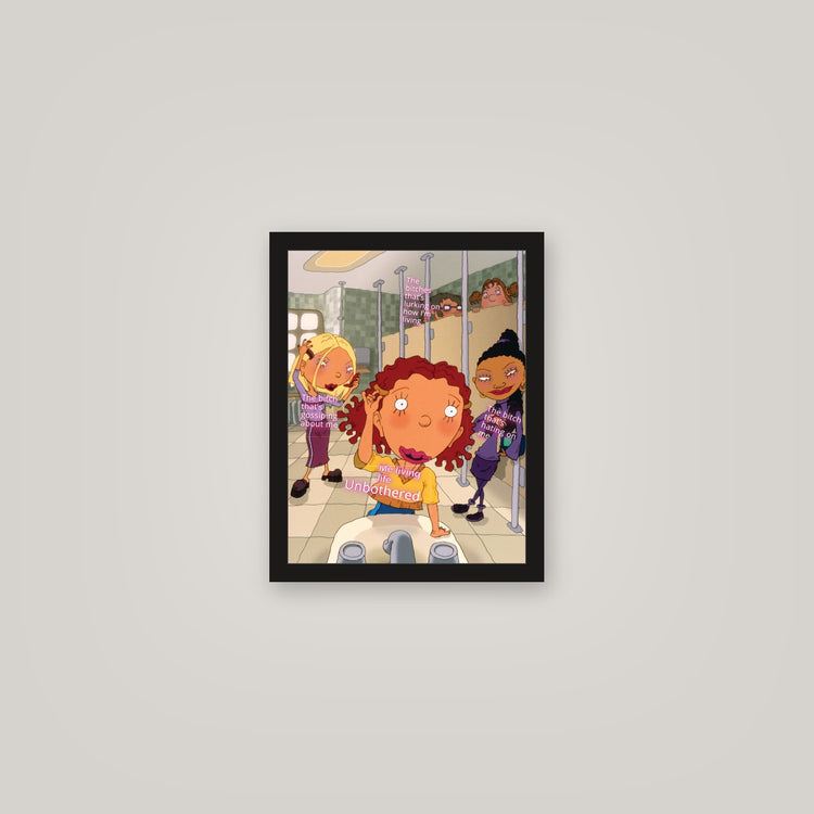 [auto-mockup] BATHROOM VIBES POSTER - 11 x 14in.