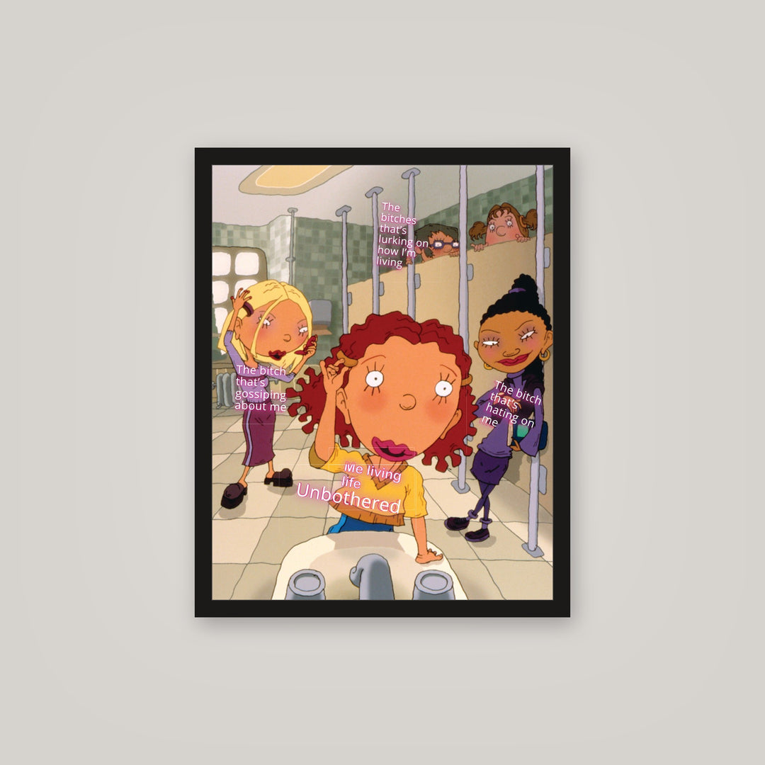 [auto-mockup] BATHROOM VIBES POSTER - 16 x 20in.