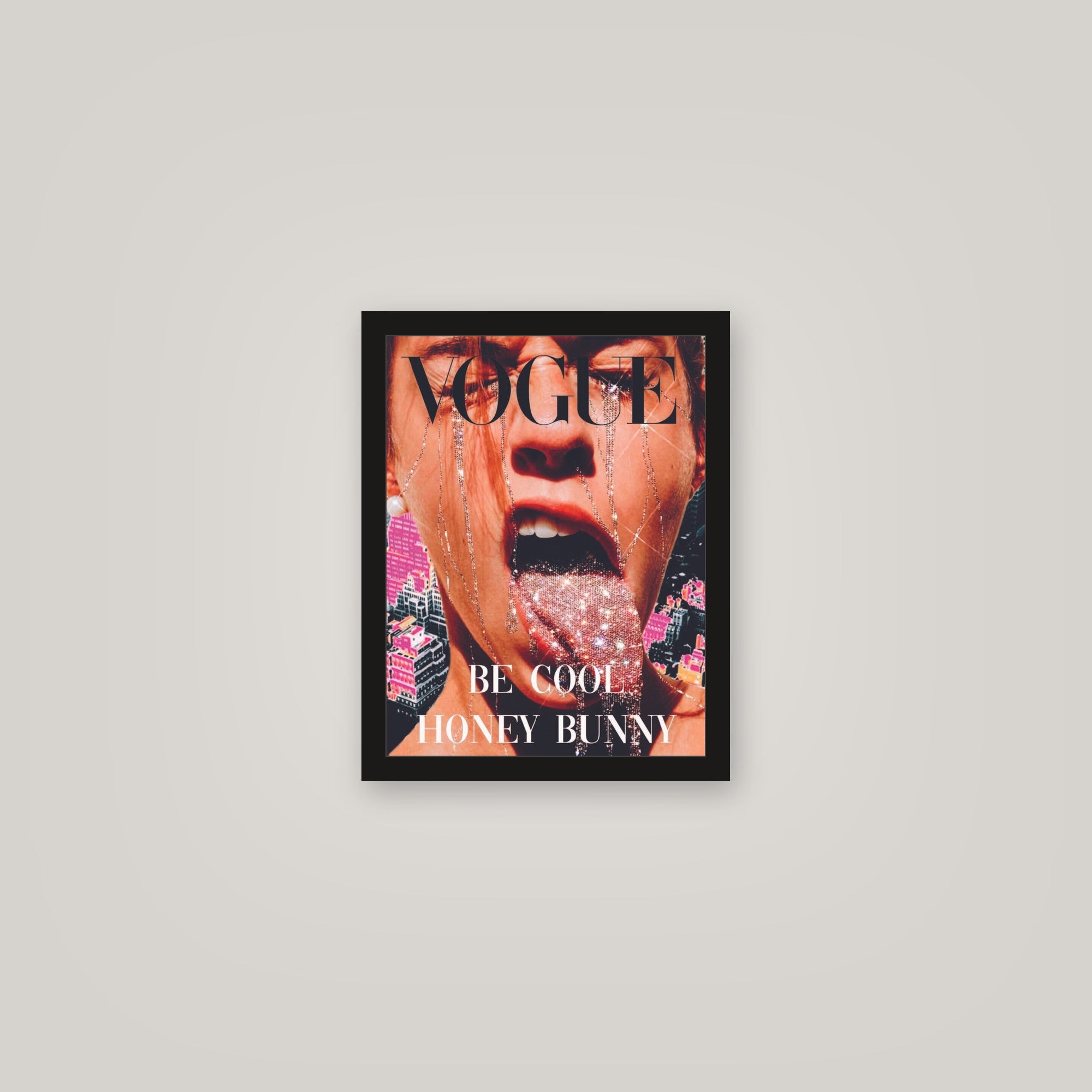 [auto-mockup] BE COOL VOGUE POSTER - 11 x 14in.