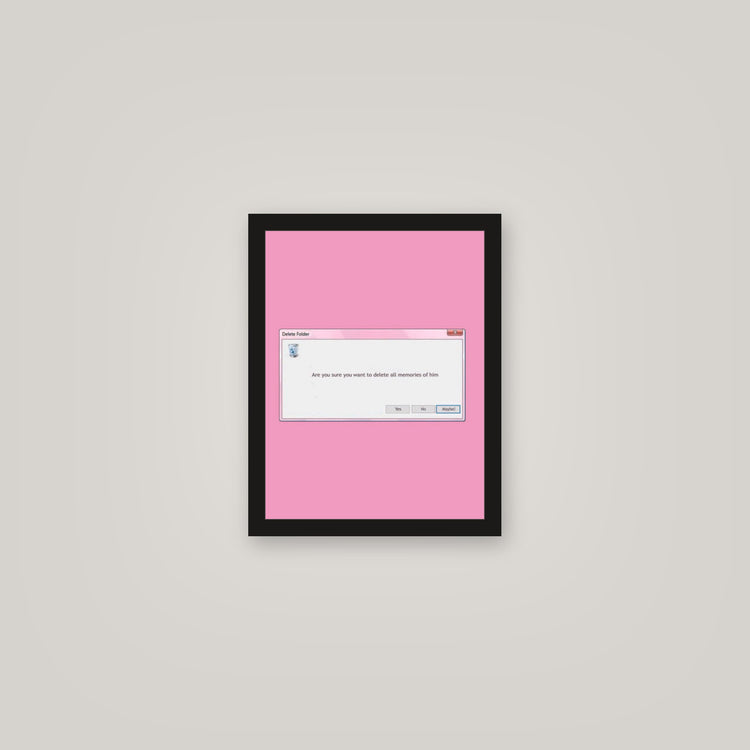 [auto-mockup] BE GONE POSTER - 11 x 14in.