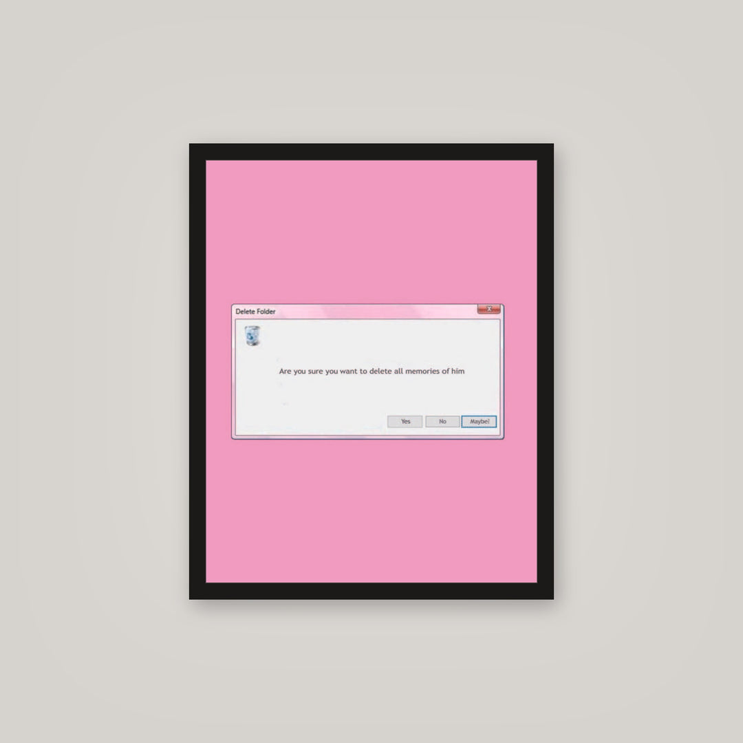 [auto-mockup] BE GONE POSTER - 16 x 20in.