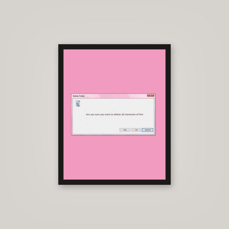 [auto-mockup] BE GONE POSTER - 16 x 20in.