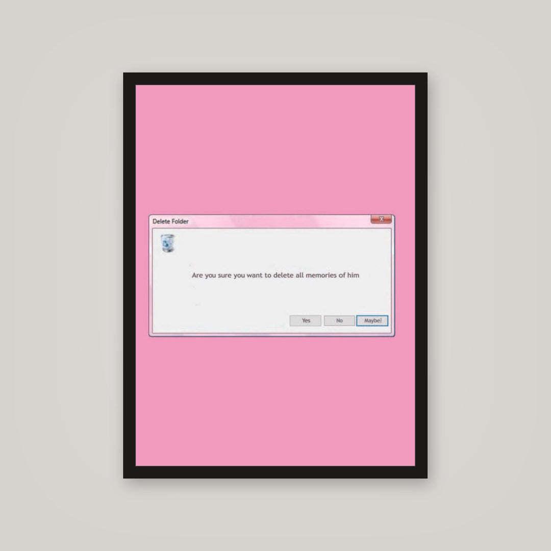 [auto-mockup] BE GONE POSTER - 18 x 24in.