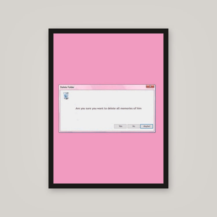 [auto-mockup] BE GONE POSTER - 18 x 24in.