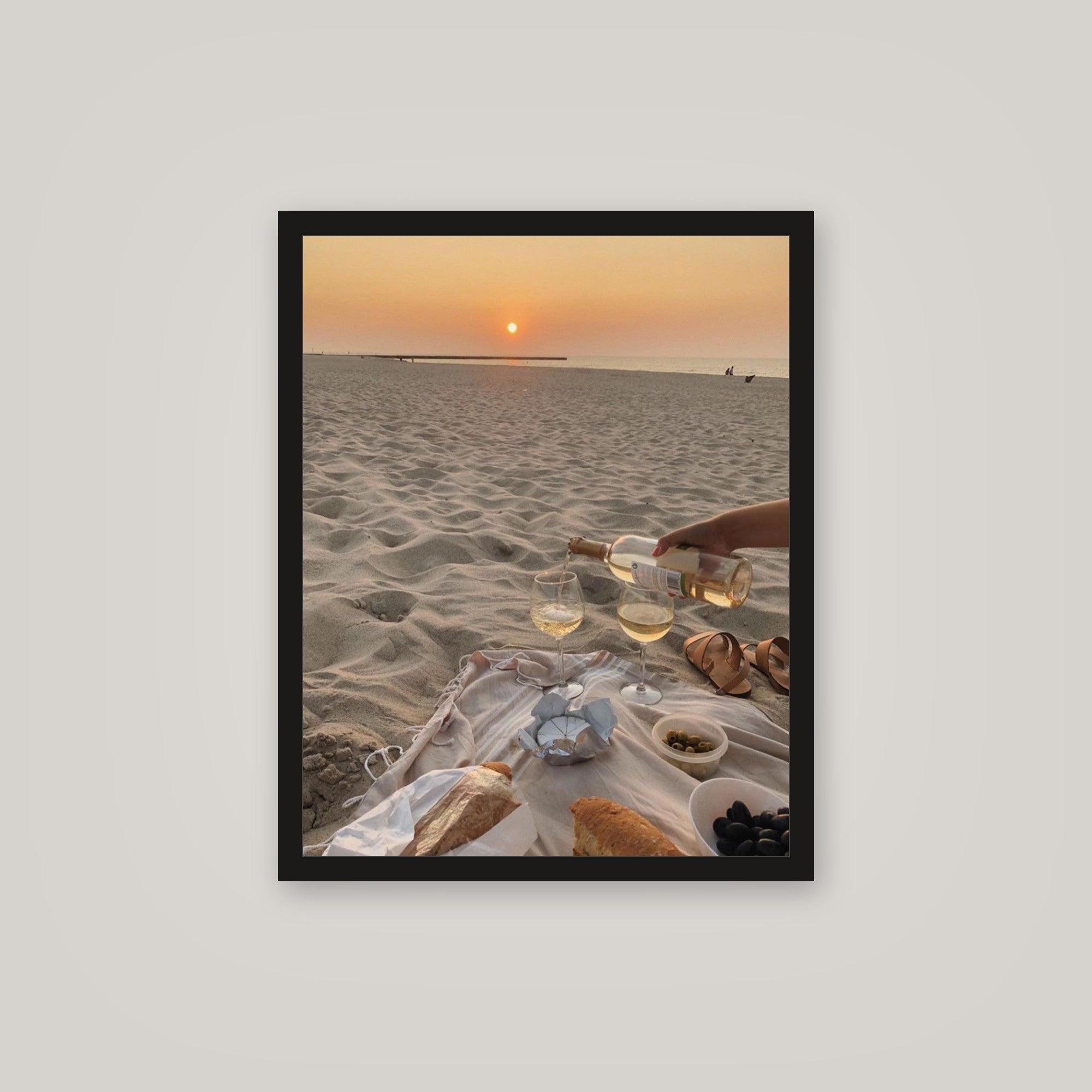 [auto-mockup] BEACH PICNIC POSTER - 16 x 20in.