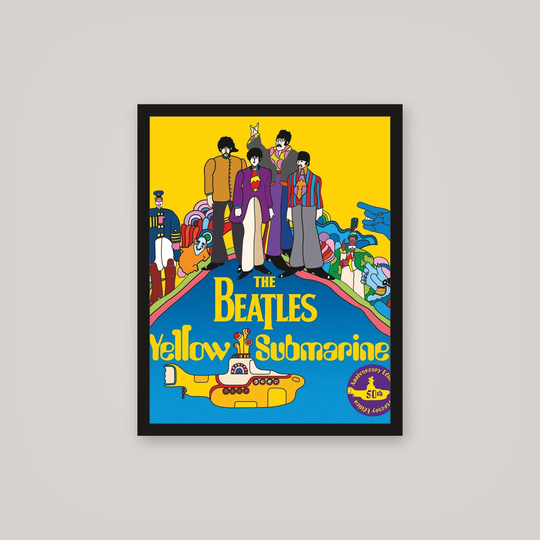 [auto-mockup] BEATLES YELLOW SUB POSTER - 16 x 20in.