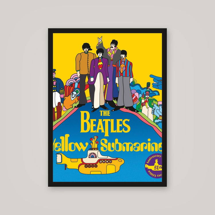 [auto-mockup] BEATLES YELLOW SUB POSTER - 18 x 24in.
