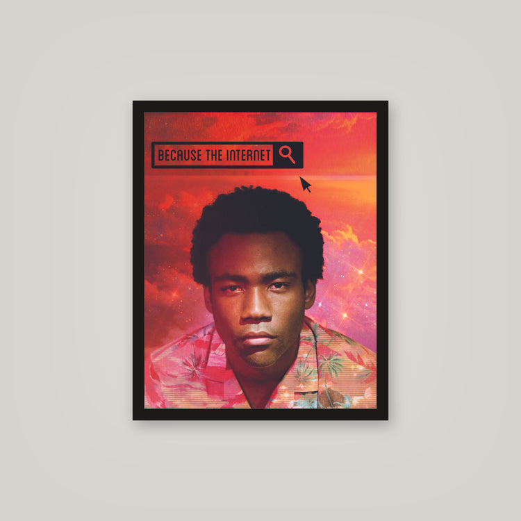 [auto-mockup] BECAUSE THE INTERNET POSTER - 16 x 20in.