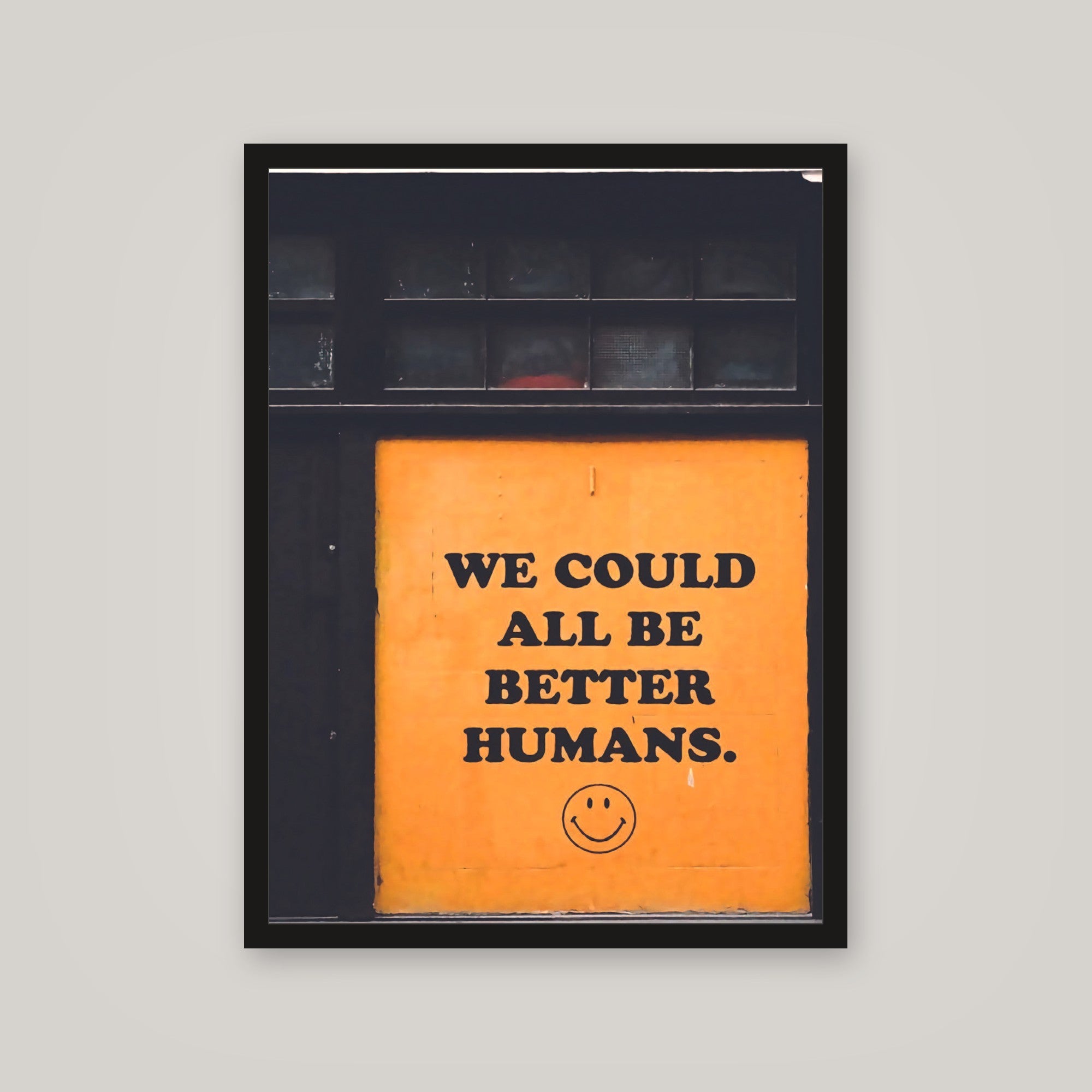 [auto-mockup] BETTER HUMANS POSTER - 18 x 24in.