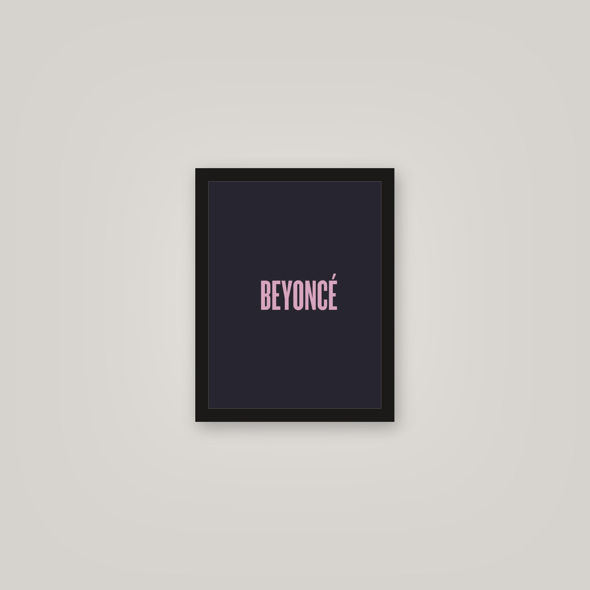 [auto-mockup] BEYONCÉ POSTER - 11 x 14in.