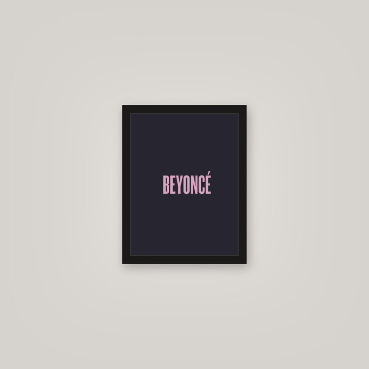 [auto-mockup] BEYONCÉ POSTER - 11 x 14in.