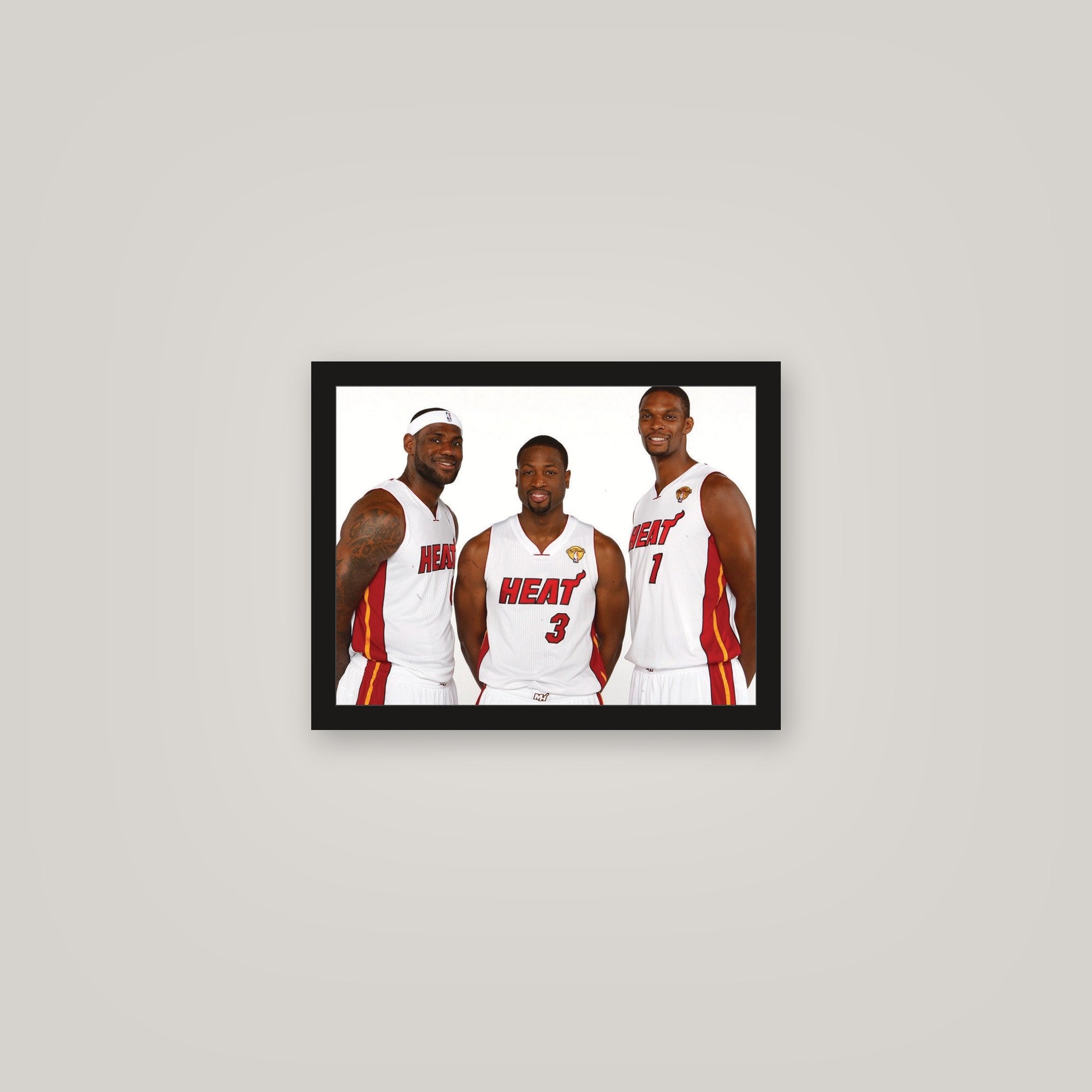 [auto-mockup] BIG 3 MIAMI HEAT POSTER - 11 x 14in.