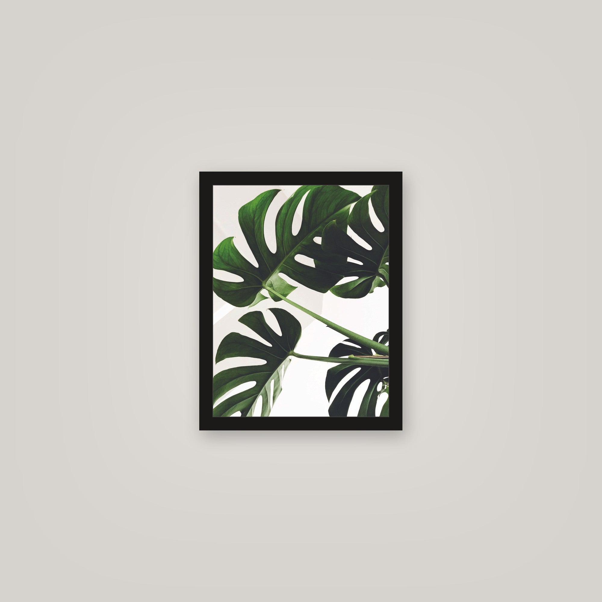 [auto-mockup] BIG GREEN LEAVES POSTER - 11 x 14in.