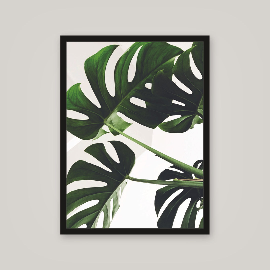 [auto-mockup] BIG GREEN LEAVES POSTER - 18 x 24in.