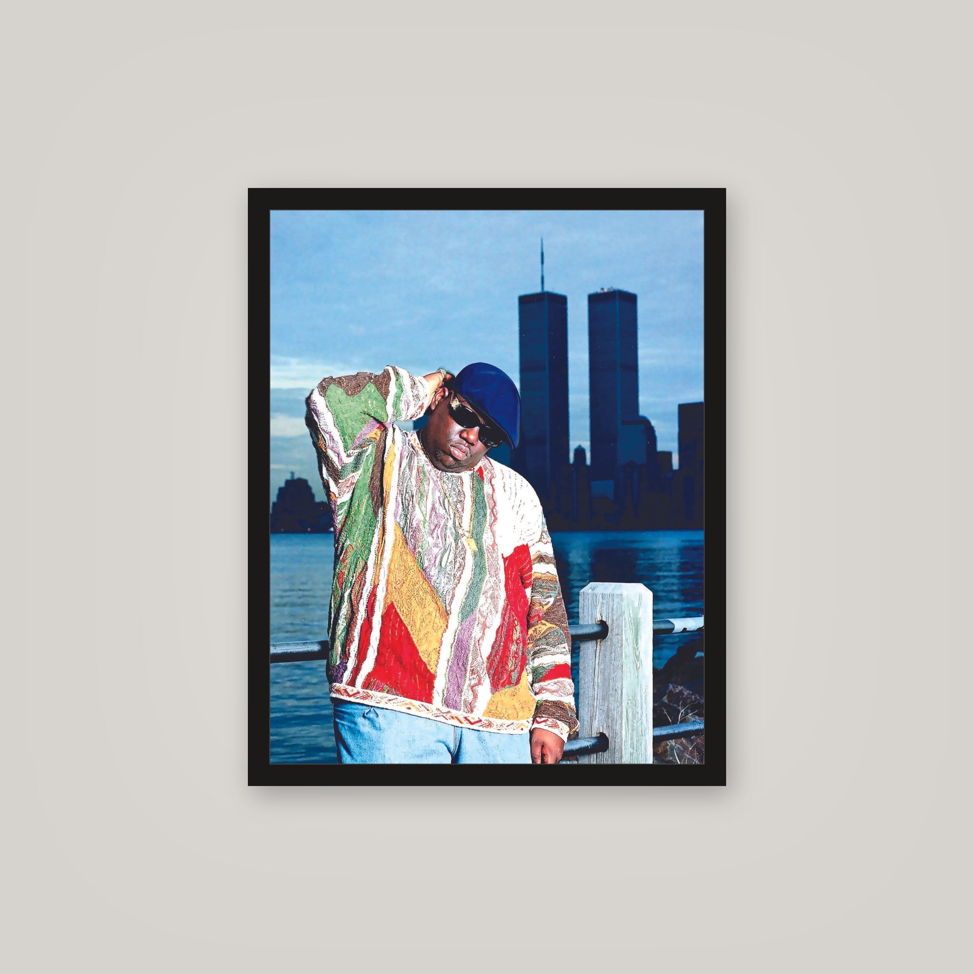 [auto-mockup] BIGGIE SKYLINE POSTER - 16 x 20in.