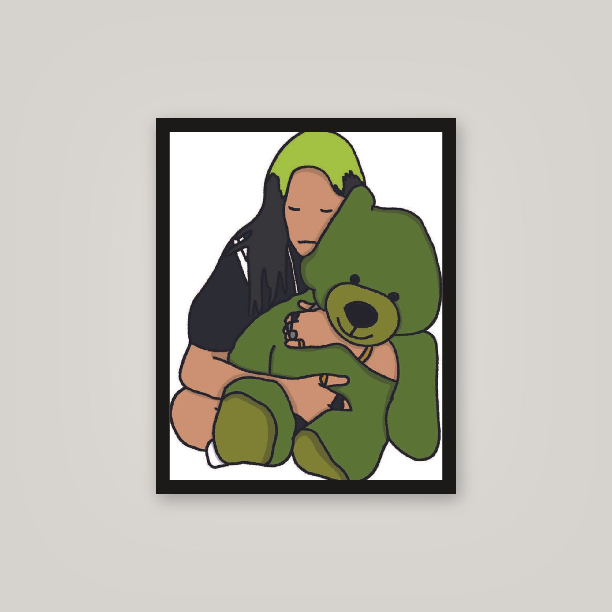 [auto-mockup] BILLIE BEAR POSTER - 16 x 20in.