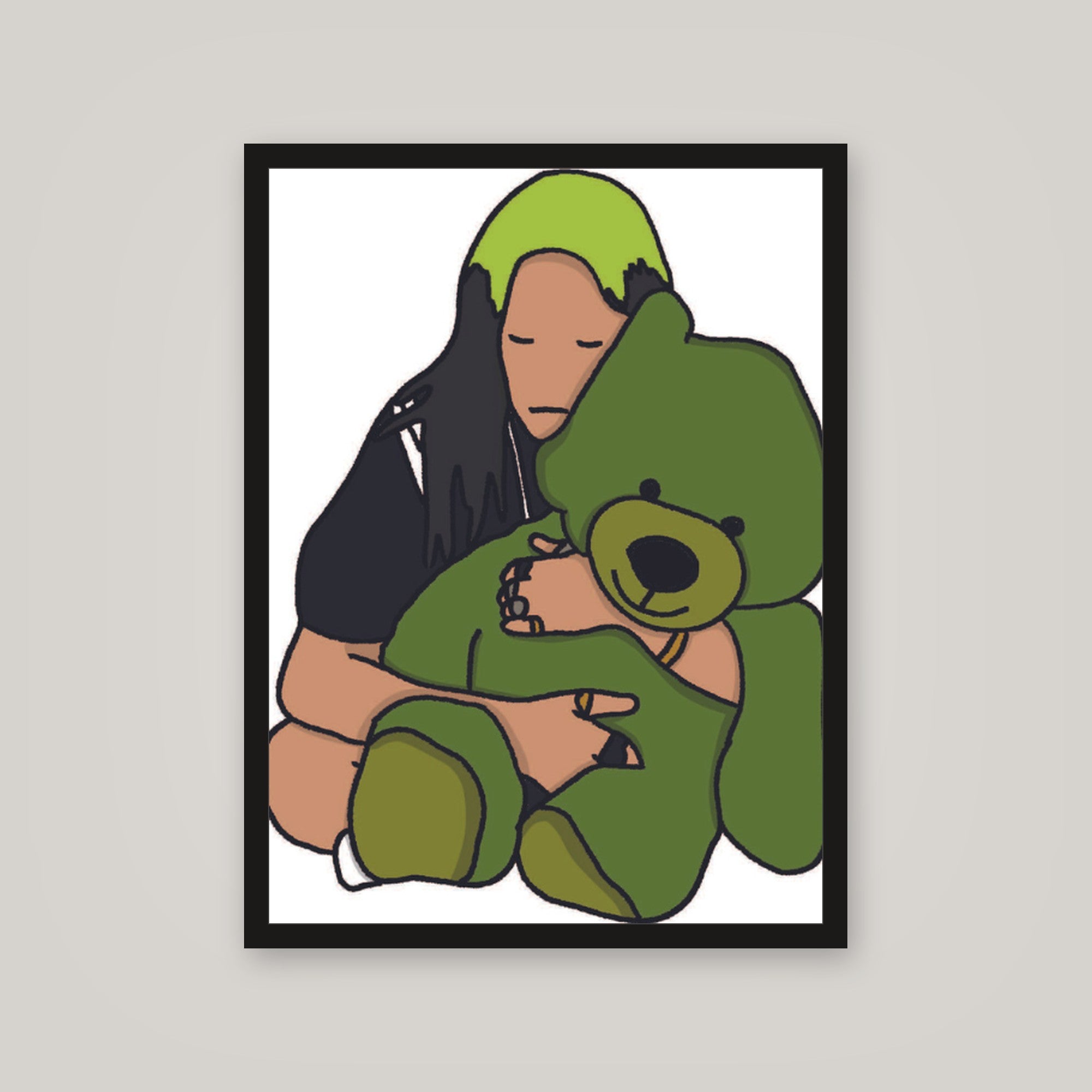 [auto-mockup] BILLIE BEAR POSTER - 18 x 24in.