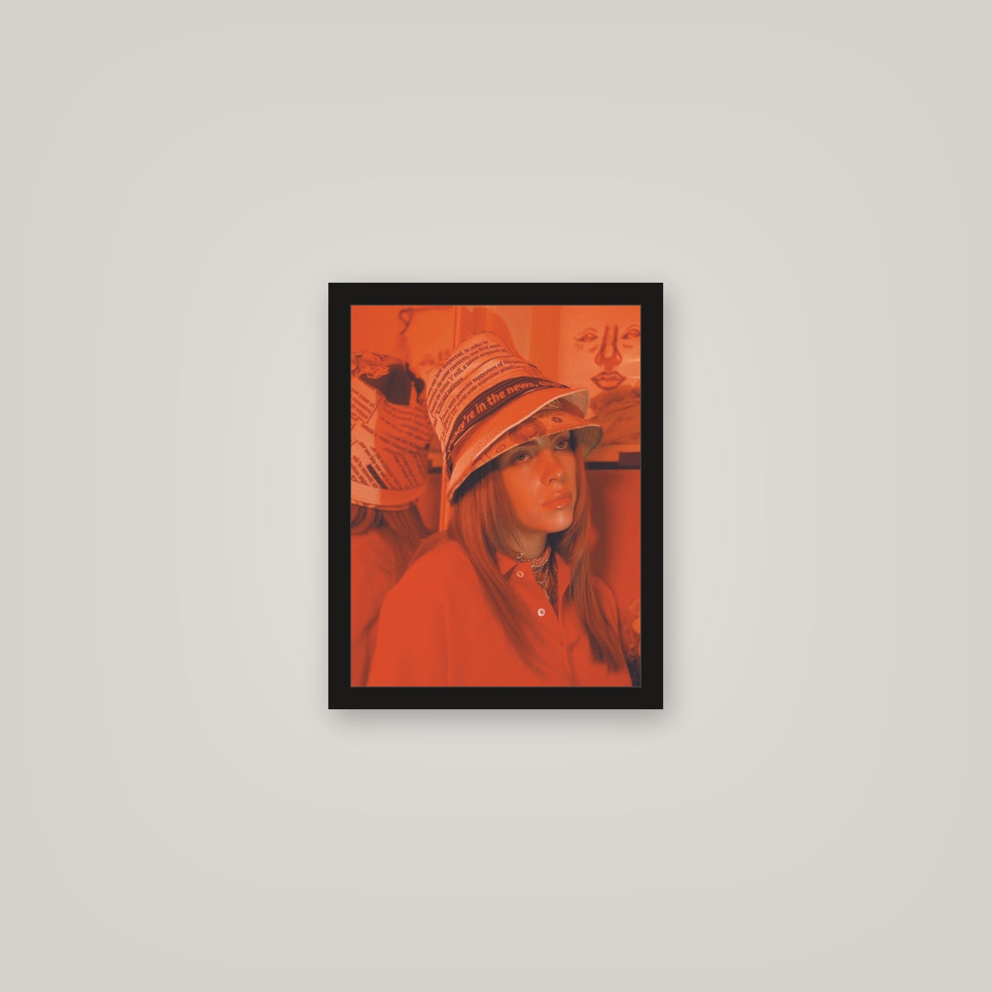 [auto-mockup] BILLIE EYELASH POSTER - 11 x 14in.