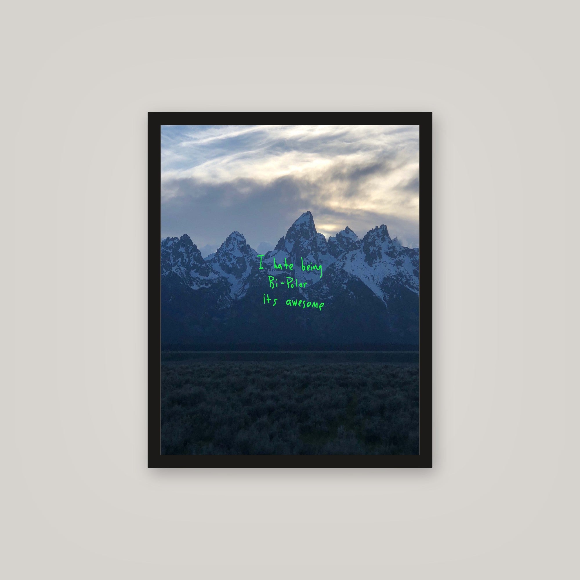 [auto-mockup] BIPOLAR POSTER - 16 x 20in.
