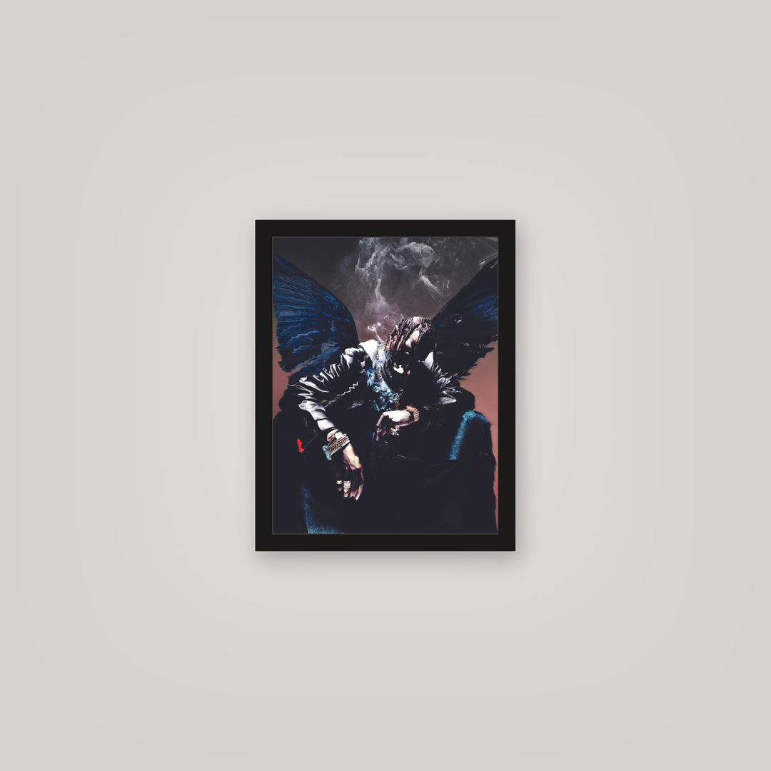 [auto-mockup] BIRDS IN THE TRAP COVER POSTER - 11 x 14in.
