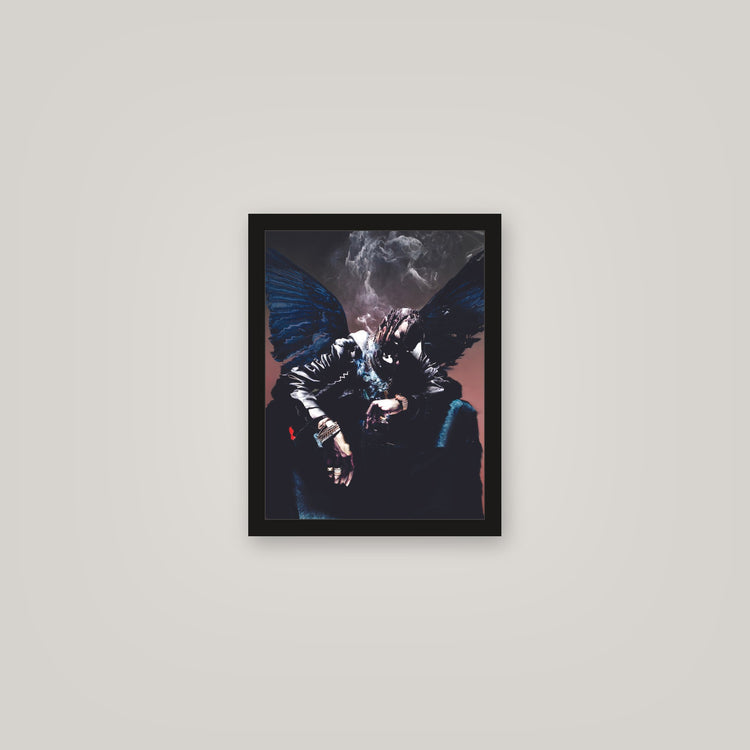 [auto-mockup] BIRDS IN THE TRAP COVER POSTER - 11 x 14in.