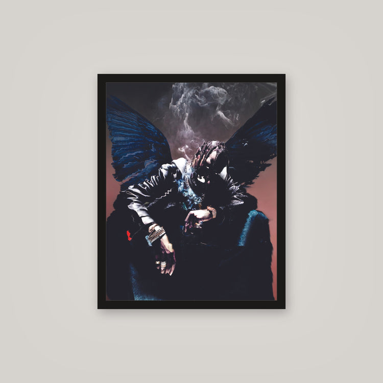 [auto-mockup] BIRDS IN THE TRAP COVER POSTER - 16 x 20in.