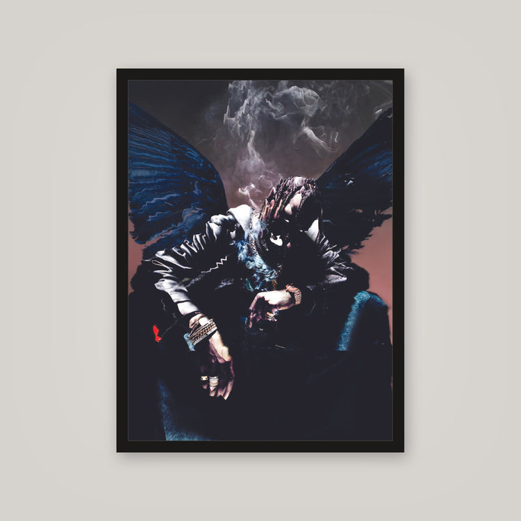 [auto-mockup] BIRDS IN THE TRAP COVER POSTER - 18 x 24in.