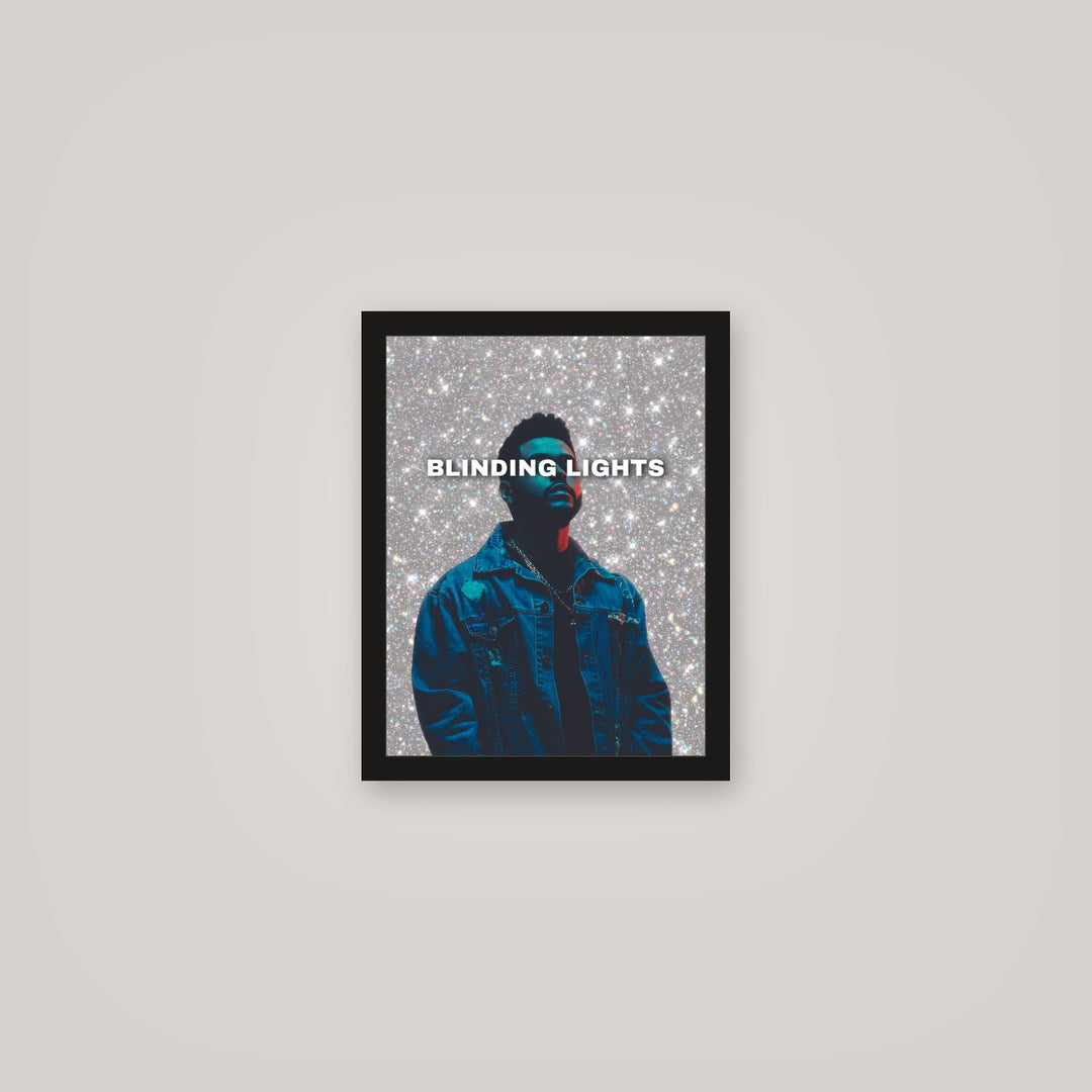 [auto-mockup] BLINDING LIGHTS POSTER - 11 x 14in.