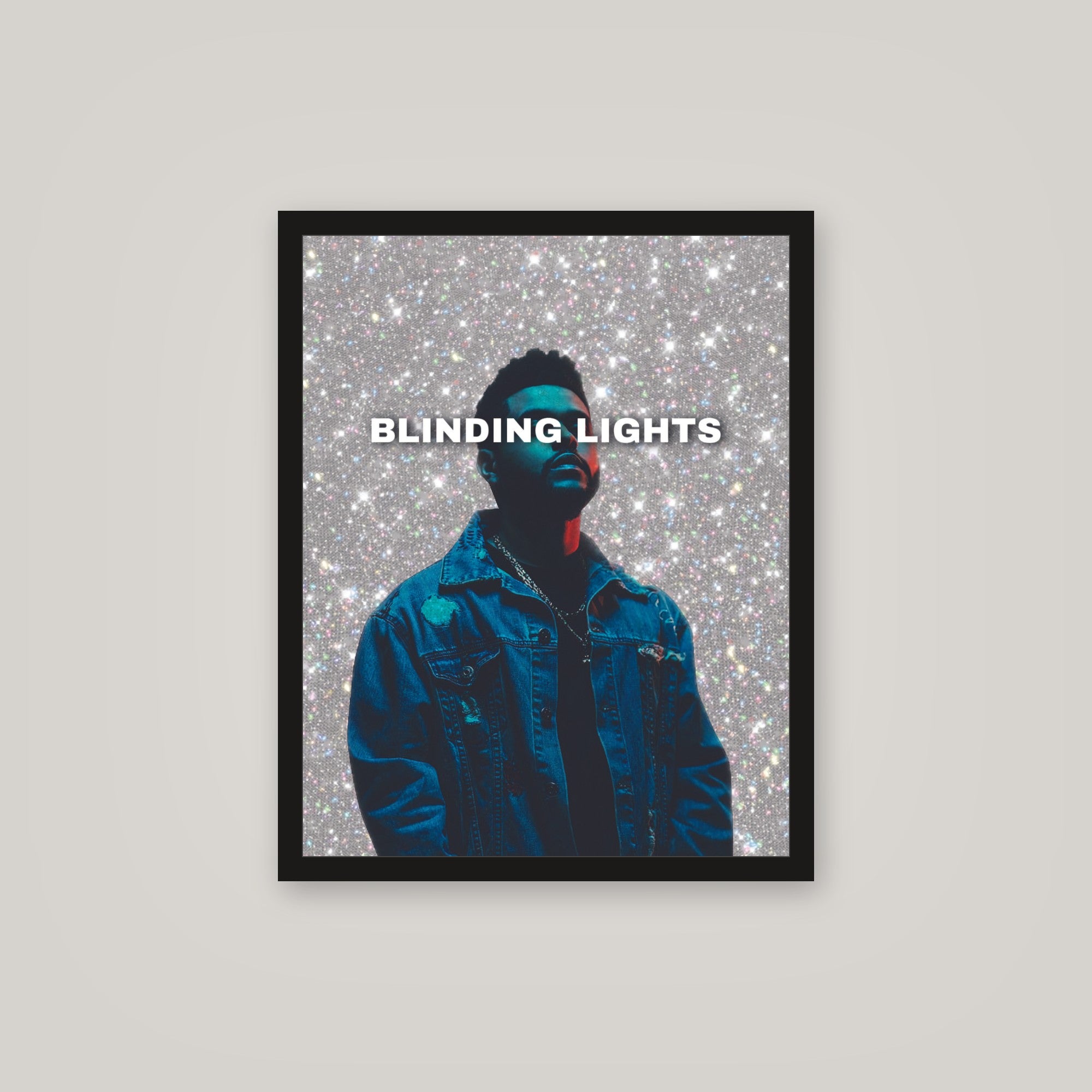 [auto-mockup] BLINDING LIGHTS POSTER - 16 x 20in.