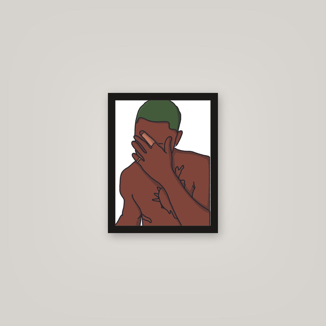[auto-mockup] BLOND COVER DRAWING POSTER - 11 x 14in.