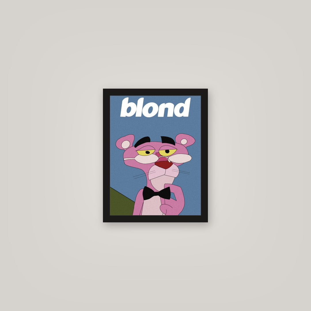 [auto-mockup] BLOND PANTHER POSTER - 11 x 14in.